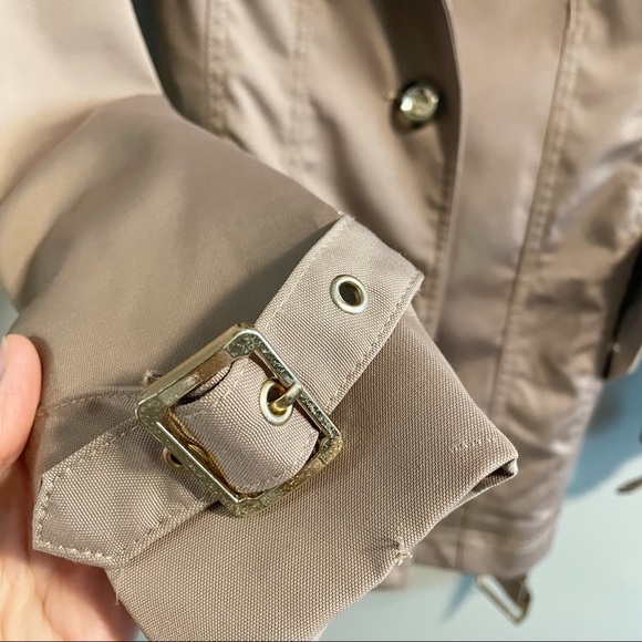 Le Chateau Nude Trench Coat- XS - Picture 3 of 6